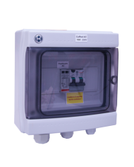 AC Box 16A 230V 300mA einphasig AC 3-4 kW für Photovoltaik-Anlage AC Box 16A 230V 300mA einphasig AC 3-4 kW für Photovoltaik-Anlage