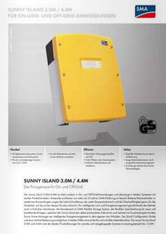 SMA Sunny Island Sl30M 44M Wechselrichter