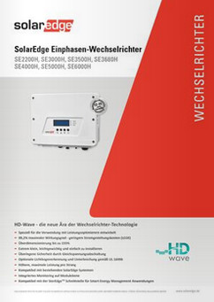 SolarEdge HD WAVE Wechselrichter