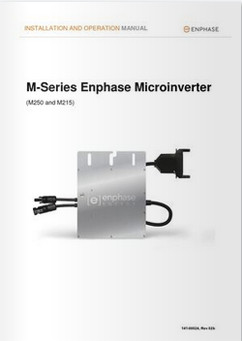 ENPHASE M250 Mikro-Wechselrichter Installation