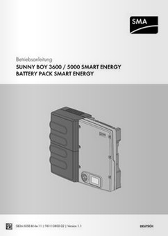 SMA SUNNY BOY 3600/5000 SMART ENERGY Wechselrichter Installation