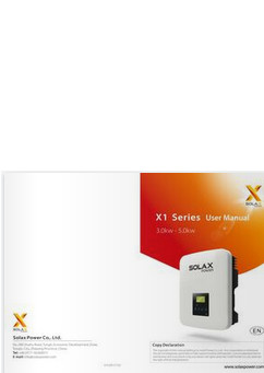 Solax X1 Boost Wechselrichter Installation